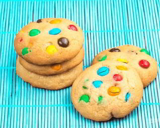 Печенье с M&M's