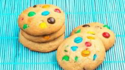 печенье с m&m's