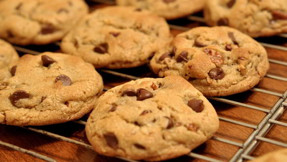 Рецепт Печенья с молочным шоколадом и бананом