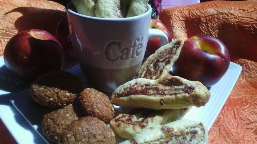 Рецепт песочного печенья с финиками