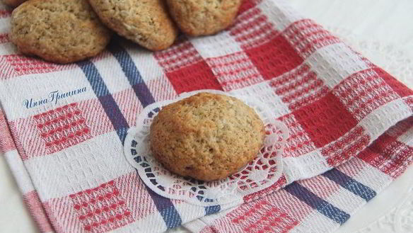 Рецепт Постного печенья Бананы-кокосы