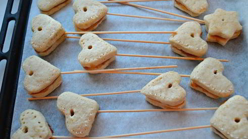 постное печенье на рассоле