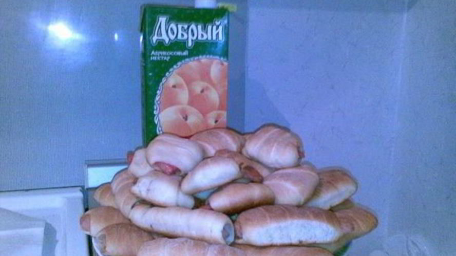 Рецепт рогаликов с сосиской