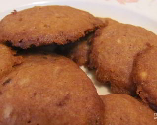 Шоколадное печенье без яиц