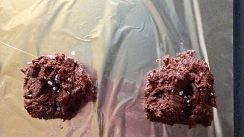 шоколадное печенье с морской солью