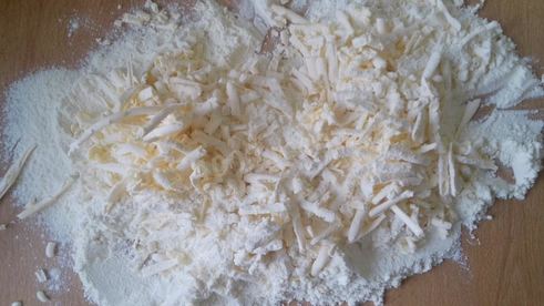 слоеное печенье на сметане