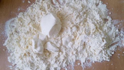 слоеное печенье на сметане