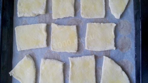 слоеное печенье на сметане