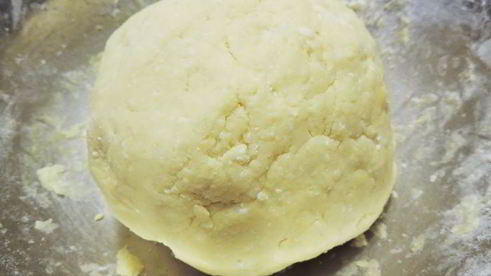 творожное печенье чайная роза