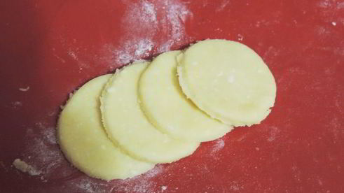 творожное печенье чайная роза