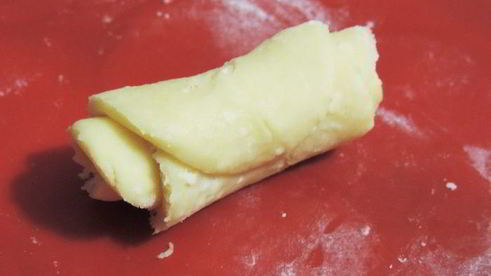 творожное печенье чайная роза