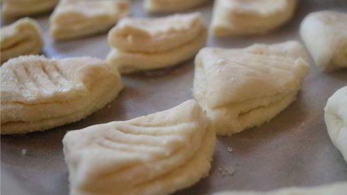 творожное печенье гусиные лапки