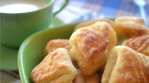 творожное печенье гусиные лапки