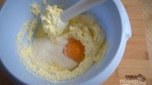 творожные рогалики с начинкой