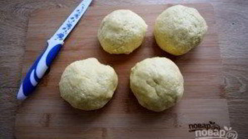 творожные рогалики с начинкой