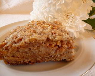 Айвовый насыпной пирог