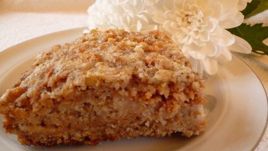 Рецепт айвового насыпного пирога