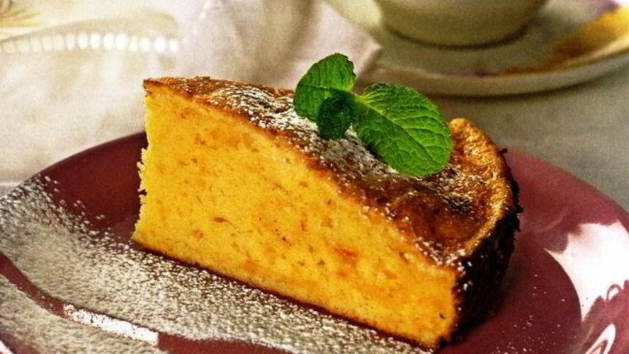 Рецепт апельсинова-миндального пирог