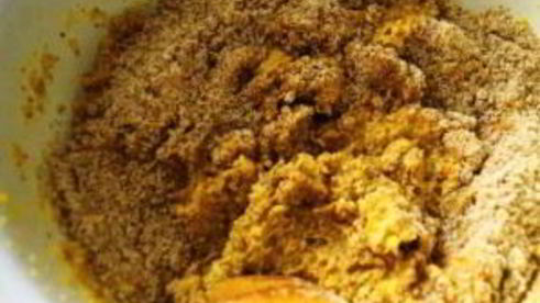 апельсиново-миндальный пирог