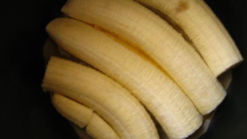 бананово-миндальный пирог