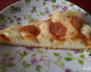 Быстрый пирог с клубникой