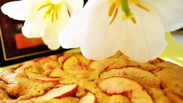 Рецепт Быстрого яблочного пирога