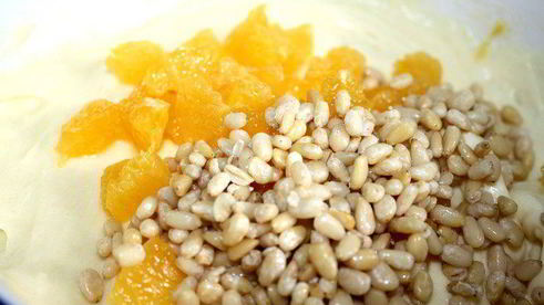 черешневый пирог с кедровыми орехами