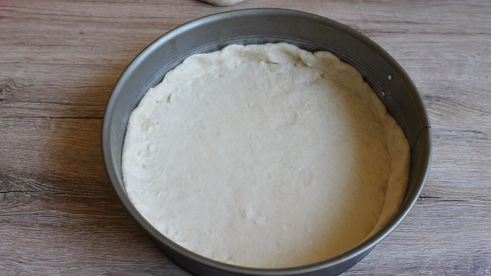 дрожжевой пирог с мясом без яиц