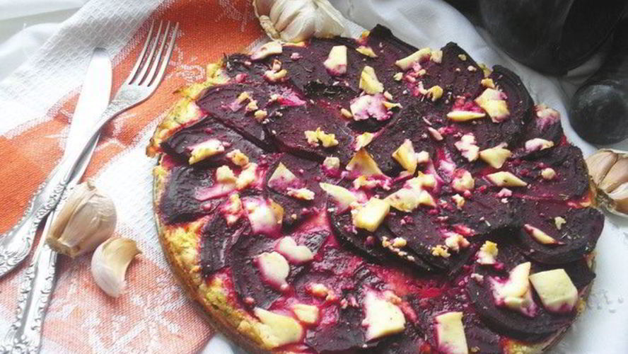 Рецепт греческого пирога падзаропита с фетой и свеклой