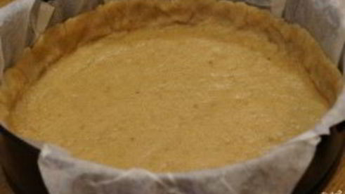 грушевый пирог из песочного теста