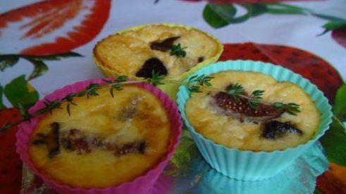 инжирный киш с каштанами под сыром джюгас