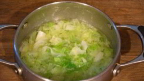 капустный пирог из жидкого теста