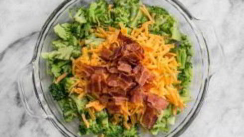 киш с брокколи и сыром