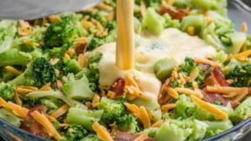 киш с брокколи и сыром