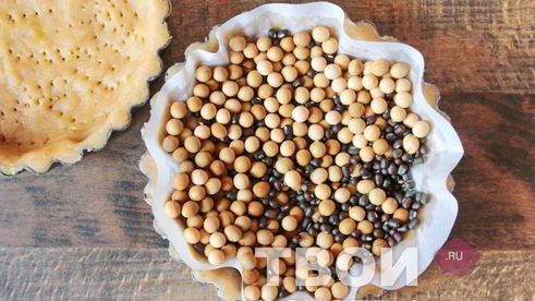 киш с курицей