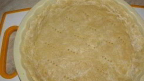 киш с семгой и брокколи