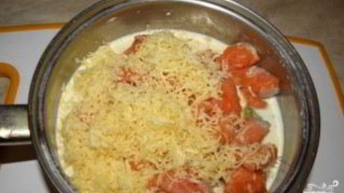 киш с семгой и брокколи