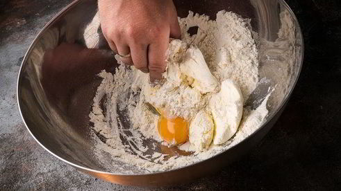 киш с тунцом