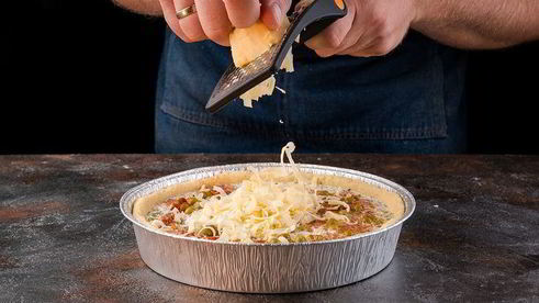 киш с тунцом