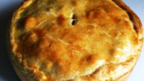 курник из песочного теста