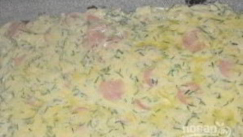 ленивый пирог на кефире