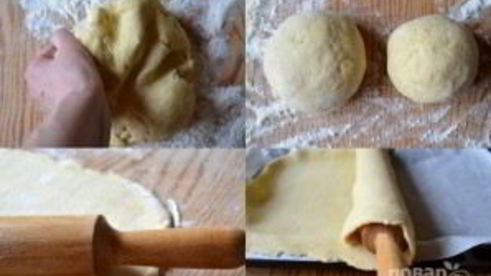 лимонный пирог из дрожжевого теста