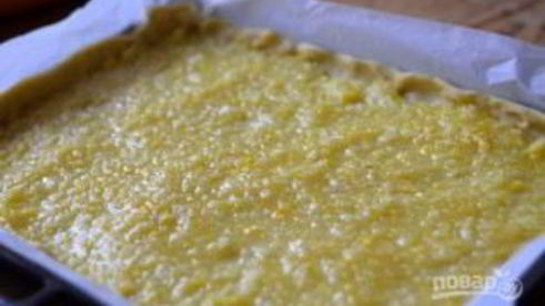 лимонный пирог из дрожжевого теста