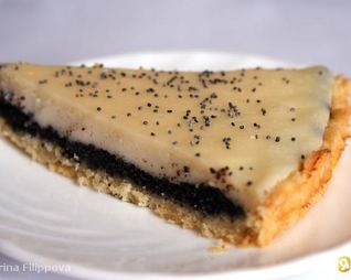 Маковый пирог со сметаной