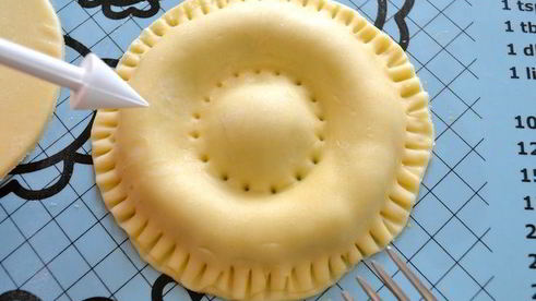 мини-пироги подсолнухи