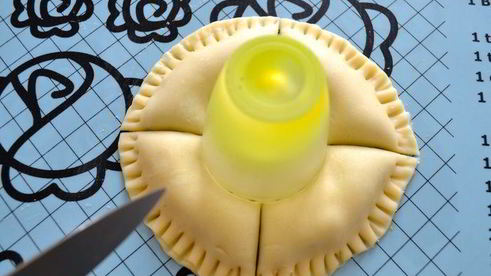 мини-пироги подсолнухи