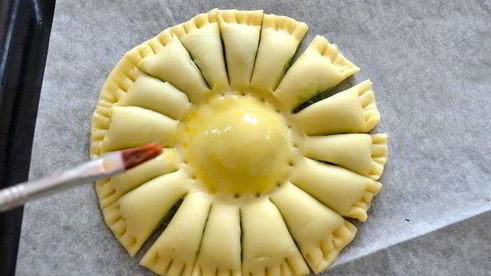 мини-пироги подсолнухи