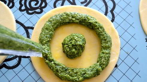 мини-пироги подсолнухи