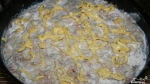 насыпной яблочный пирог