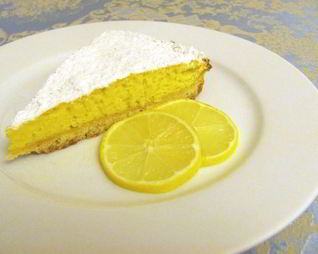 Нежный лимонный пирог
